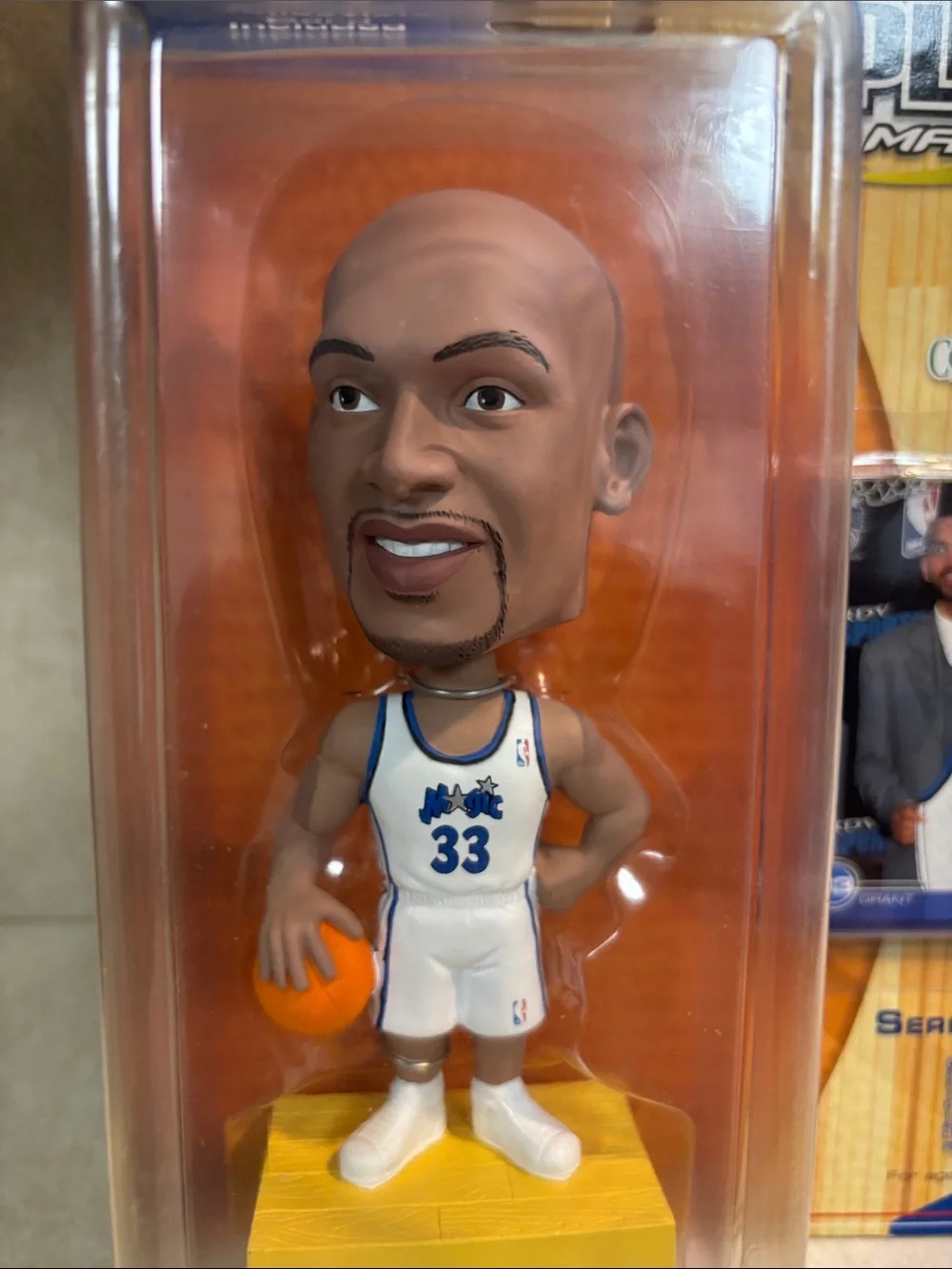 Play Makers Grant Hill White Basketball Bobblehead Action Figure